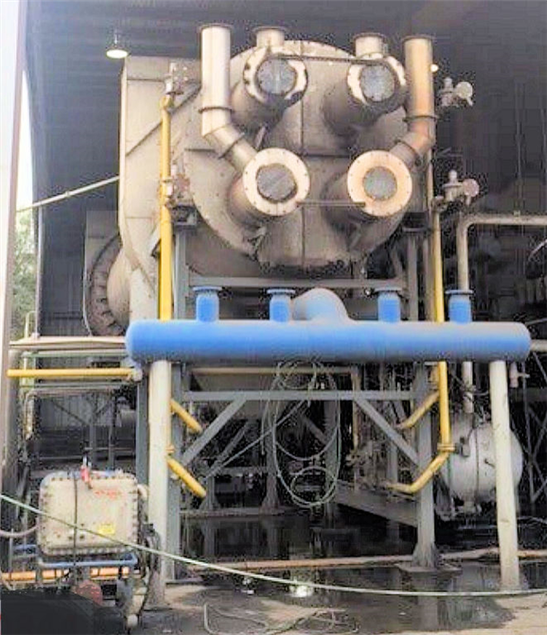 Refurbished Vulcan 9' Dia. X 60' L Rotary Drum Dryer, Cs, Gas, 40mm Btu)